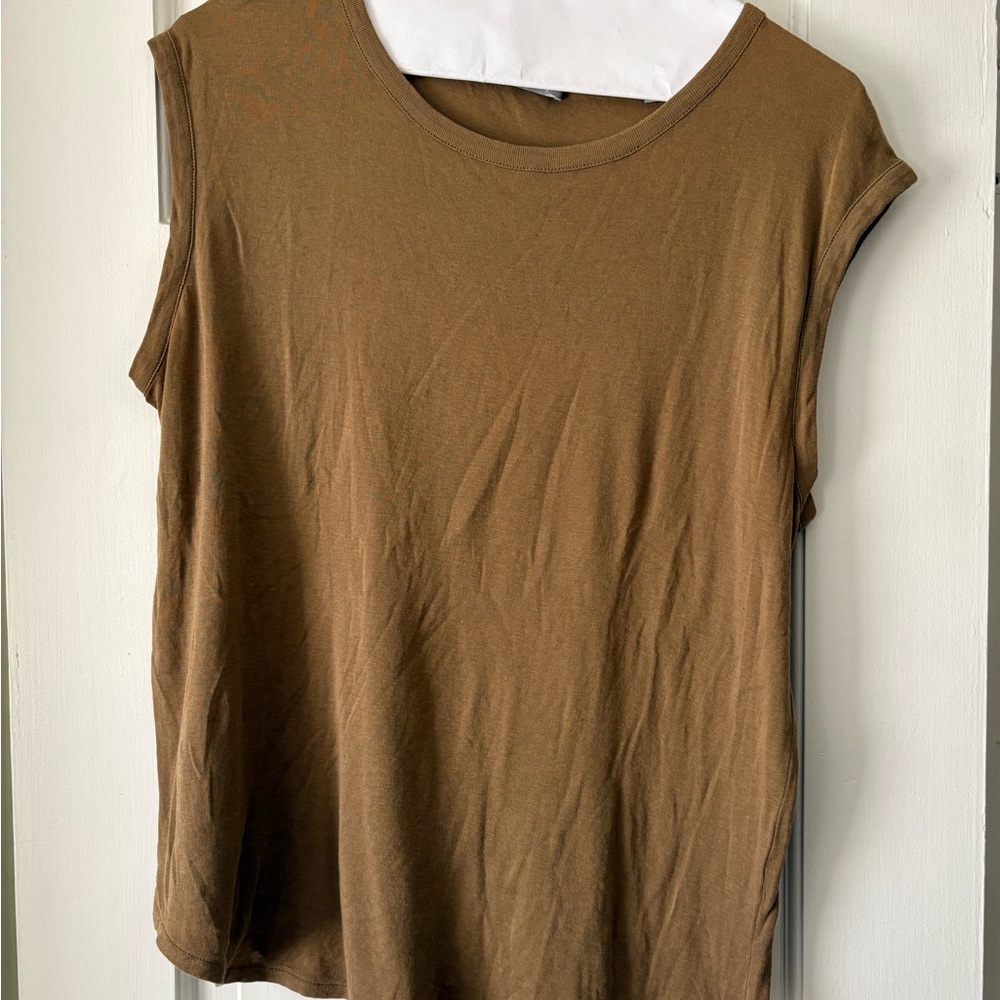 Vince Olive Muscle Tee